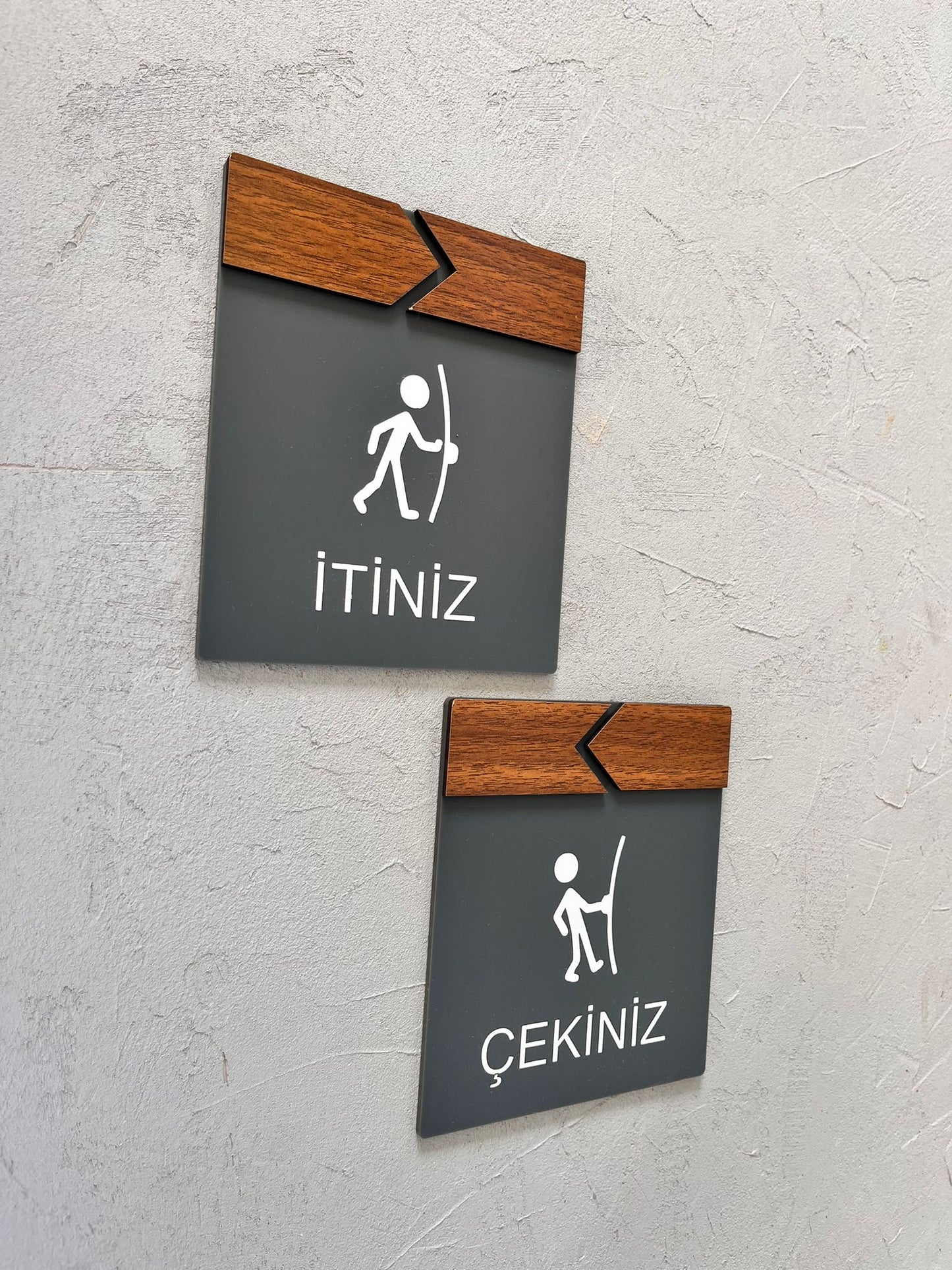 Abstrool Serisi Kapı Yönlendirmesi Cekiniz itiniz Set